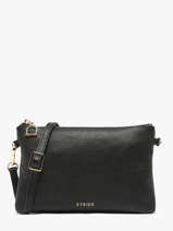 Crossbody Bag Tradition Cuir Etrier Black tradition ETRA0141