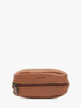 Porte-monnaie Madras Cuir Etrier Marron madras EMAD041