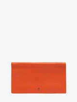 Checkholder Madras Leather Etrier Orange madras EMAD905