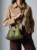 Crossbody Bag Brumby Etrier Green brumby EBRU148S-vue-porte