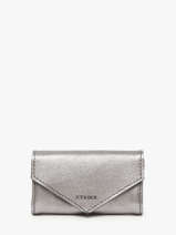 Porte-monnaie Etincelle Irisee Cuir Etrier Argent etincelle irisee EETI5018