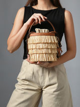 Sac Bandouli�re S King Etrier Beige king EKIN183S-vue-porte