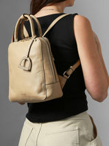 Sac � Dos Tradition Cuir Etrier Beige tradition ETRAB37S-vue-porte