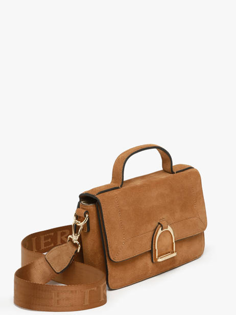 Crossbody Bag S Altesse Suede Etrier Beige altesse suede EASU048S other view 2