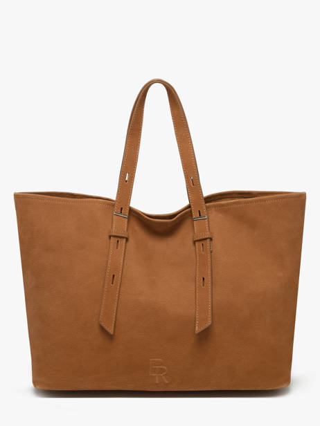 Shopping Bag Cavalier Nubuck Leather Etrier Beige cavalier nubuck ECAN127M