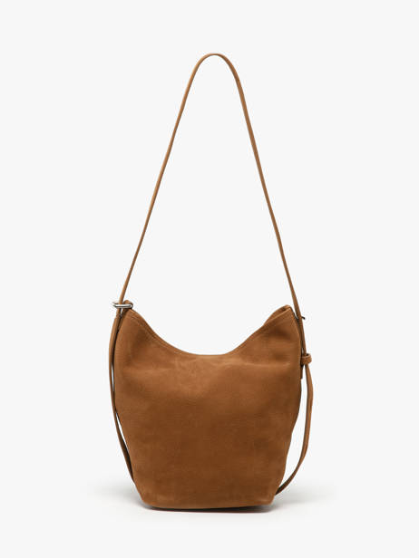 Shoulder Bag Backpack S Cavalier Nubuck Leather Etrier Beige cavalier nubuck ECAN126S other view 7