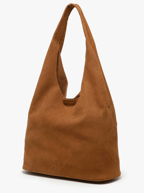 Hobo L Cavalier Nubuck Leather Etrier Beige cavalier nubuck ECAN154L other view 2