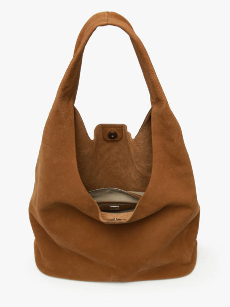 Hobo L Cavalier Nubuck Leather Etrier Beige cavalier nubuck ECAN154L other view 3